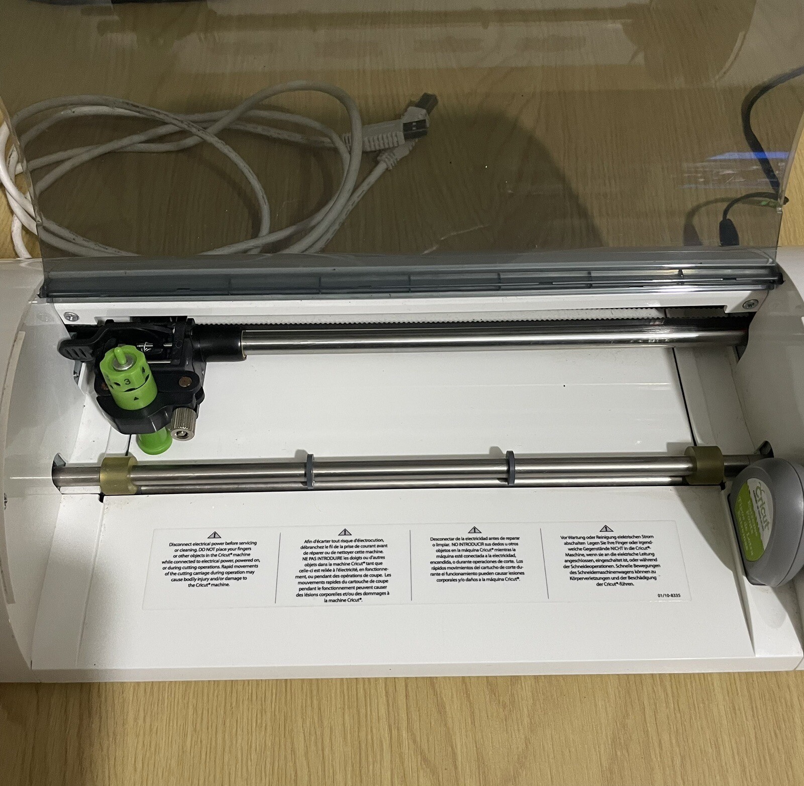 CRICUT MINI CMNI001 ELECTRONIC DIE CUTTING MACHINE NO SOFTWARE READ