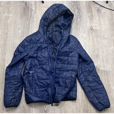 Ripzone Puffer Jacket Men's Size Large Synthetic Filled Fleece Outdoor Black