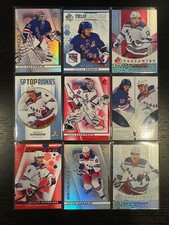 2022-23 UD SP Authentic Hockey NY RANGERS Inserts Parallels - Pick Your Card