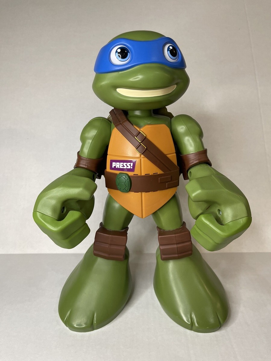 Mega Mutant Leo Half Shell Leonardo Figure Talking Teenage Ninja