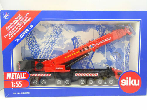 Miniature NZG Grue Grove TM1400 – Échelle 1/55, Métal, Couleur Jaune (occasion)
