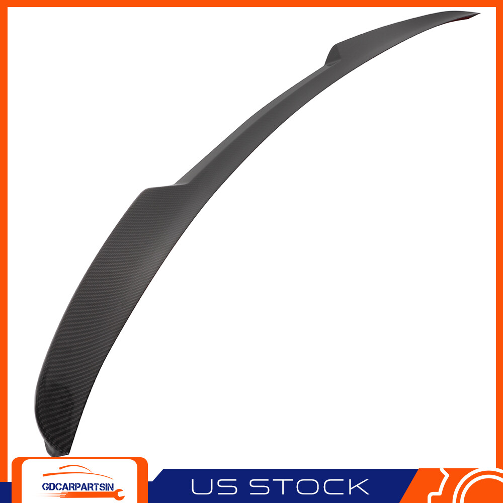 Fits BMW 5-Series G30 530i 540i M550i V 2017-2022 Carbon Fiber Spoiler Lip