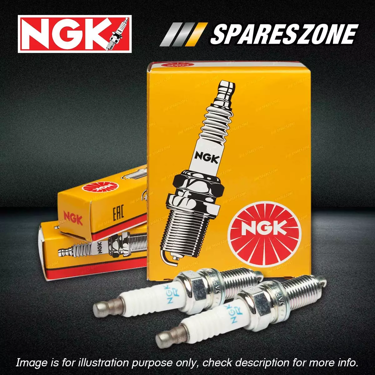 2 x NGK Spark Plugs B7ES for Victa 3012 4315 T TX Lawn Garden