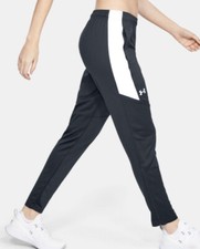 New Under Armour UA Rival Knit Pants 1326775-008 Stealth Gray - Women's Medium