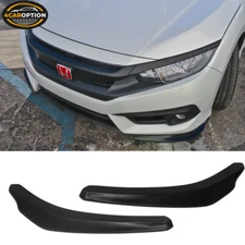 24x4 IKON Style Universal Fitment Front Bumper Lip Splitter 2 PC