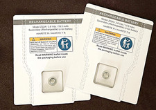 2xOTICON Rechargeable battery miniRITE R/MiniRITE TR, Model Z22A - USA Shipping