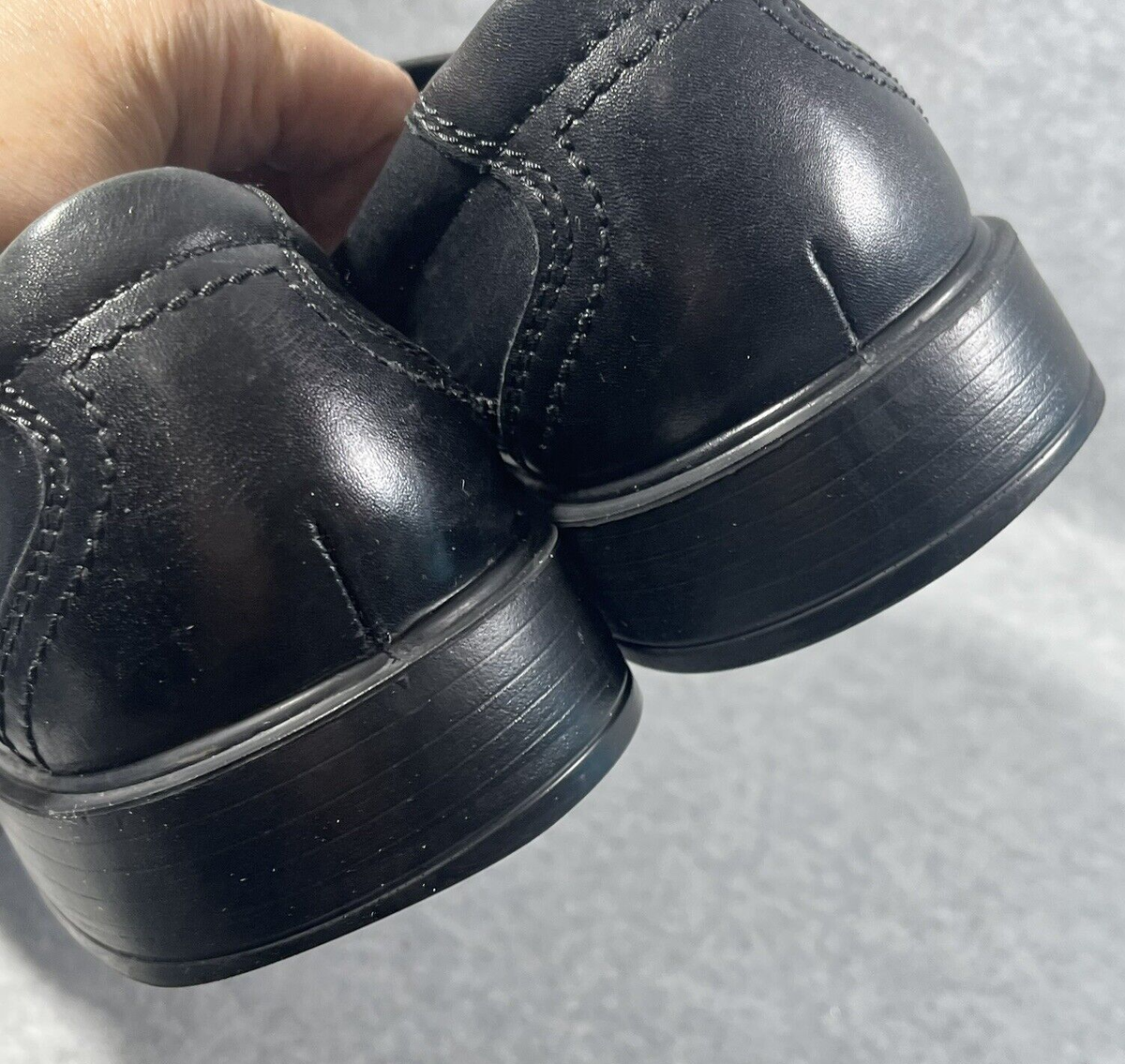 Ecco New Jersey Loafers Mens Size 7/7.5‎ Slip On Dress Shoes Black Leather 41 EU Amazon.com | ECCO Men main image 3