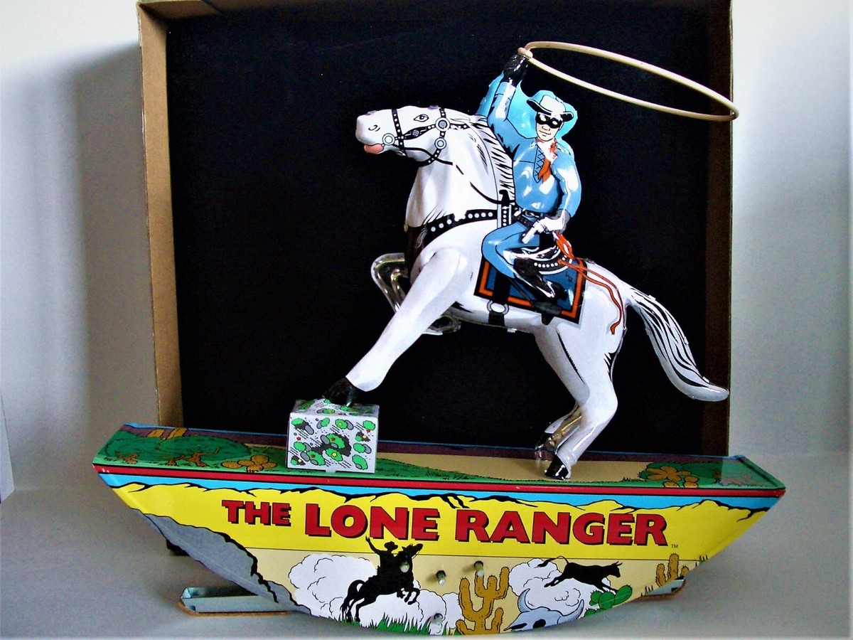 Schylling (c) 2003 LONE RANGER Vtg Collectible Wind-Up Tin