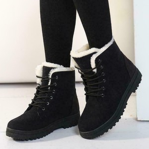 Botines De Mujer Botas Zapatos Gamuza Calzado Invierno Para Agua Y Nieve  Nuevo | eBay