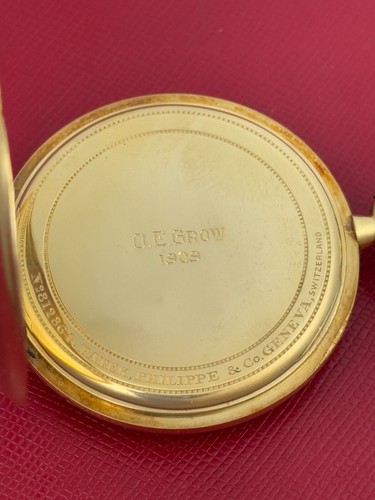 Patek Philippe 18k Yellow Gold Open Face Pocket Watch - Running - Picture 8 of 15