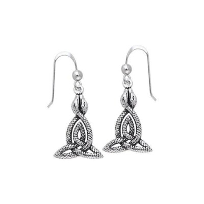 Irische Silber Ohrringe Ohrhänger Schmuck für Damen 925 Sterling Silber mit Box
