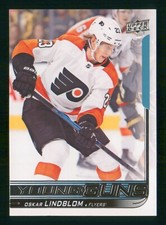 OSKAR LINDBLOM RC YOUNG GUNS 2018-19 UPPER DECK 18-19 NO 218      0580