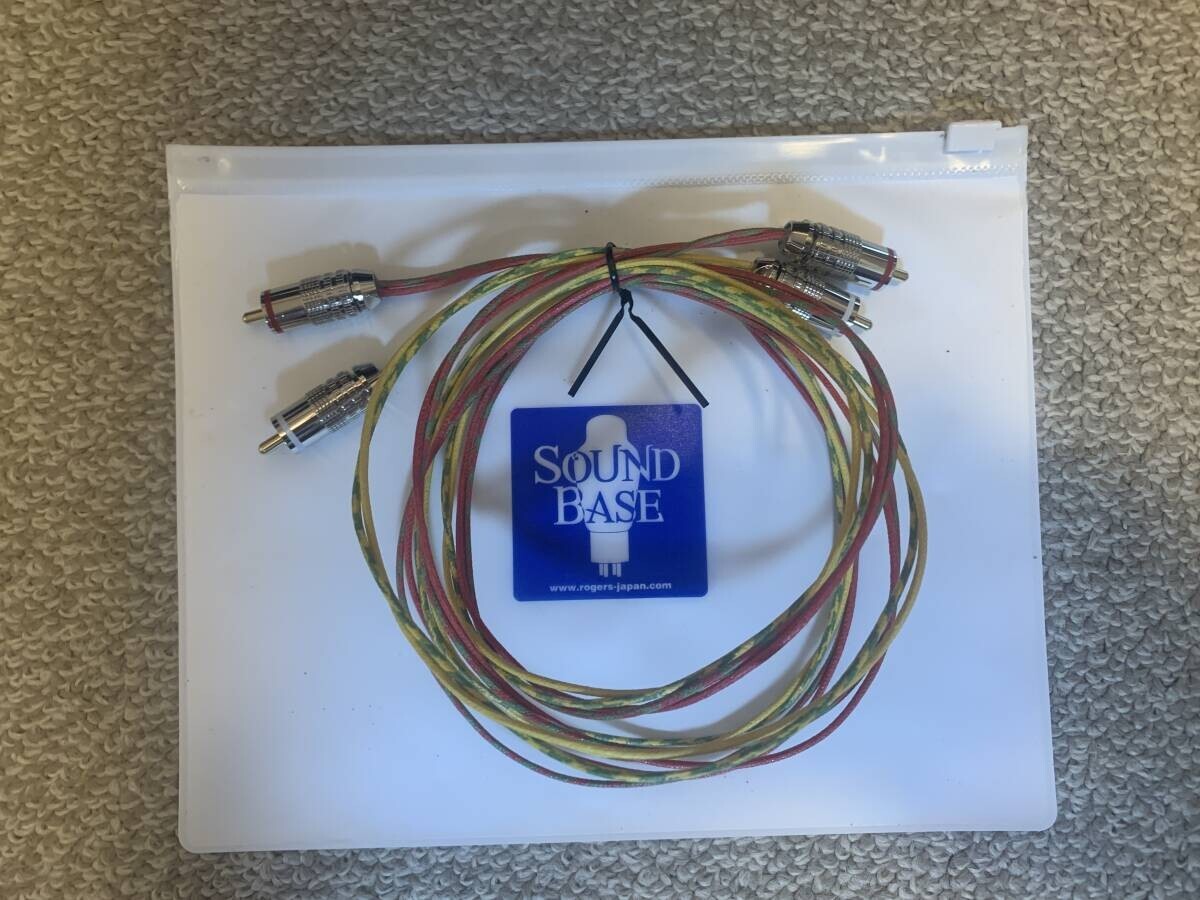 Western Electric AWG22 RCA cable 1m10cm #42 | eBay