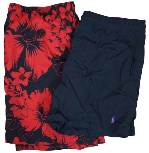 2 Vtg Ralph Lauren Polo Swim Trunks 