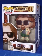 THE BIG LEBOWSKI THE DUDE FUNKO POP VINYL FIGURE #81 JEFF BRIDGES VAULTED