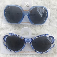 NWT Lot Of 2 Pair Girls Gymboree Sunglasses, Size 4  Up, Blue
