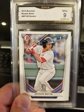 Mookie Betts 2014 Bowman 1st Bowman MINT 9