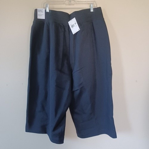 Nike 2X Sweatpant Cropped Wide Leg High Waist Sportswear Phoenix Fleece $70 New - Picture 3 of 8
