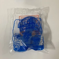 Whataburger Whatapals Catch Copters Blue Pull Spin Release Flying Meal Toy