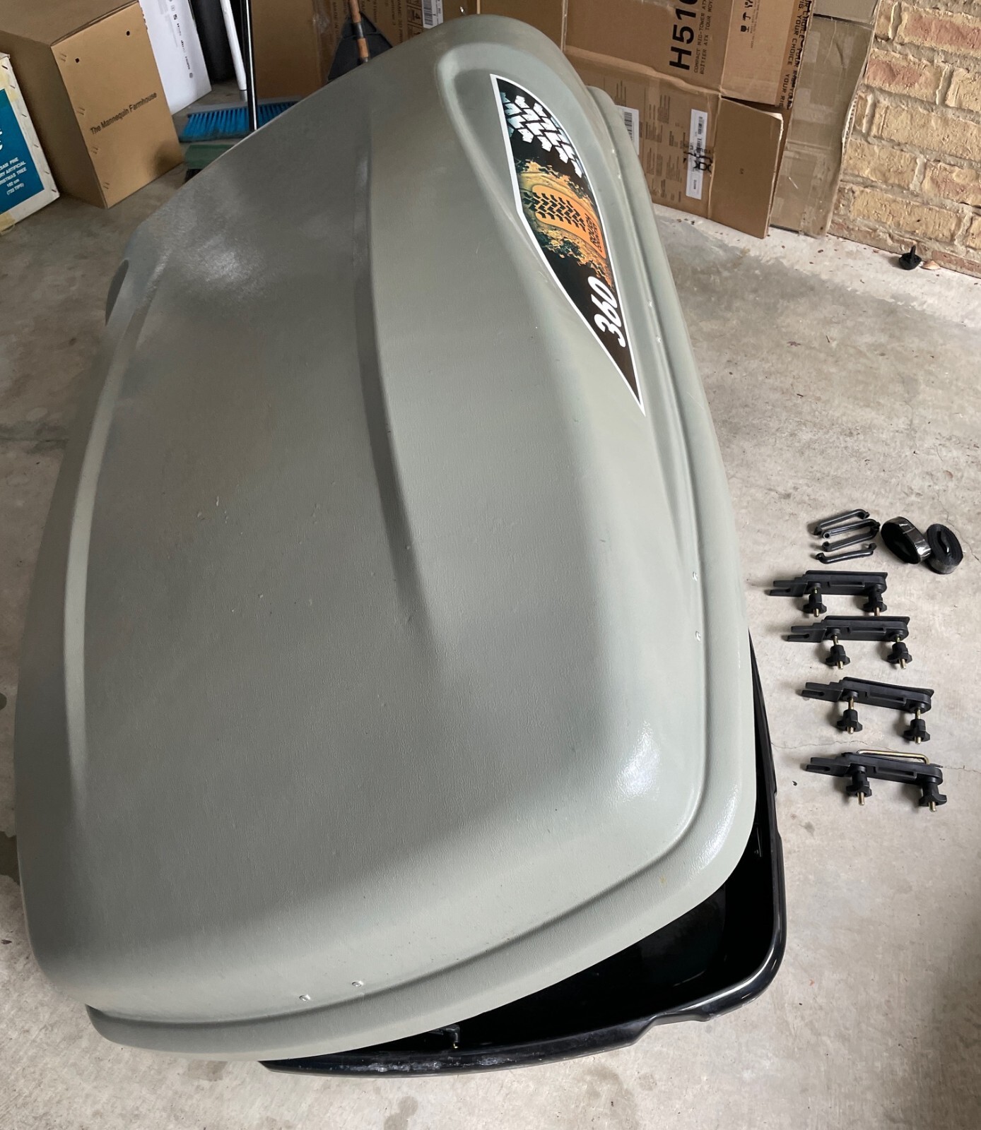 Car Rooftop Box Luggage Pod 360 Litre eBay