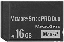 MS 16GB High Speed Memory Stick Pro Duo Mark2 for PSP Accessories/Camera Memory