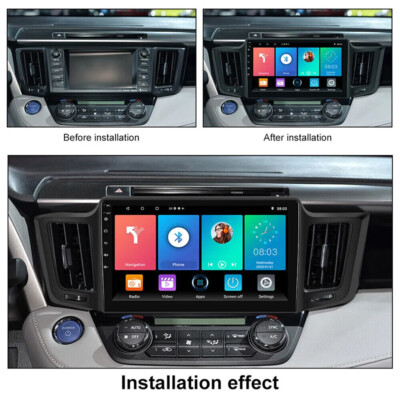 4+64GB Car Stereo Radio For Toyota RAV4 2013-2018 Android 15.0