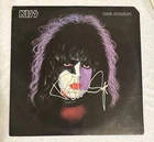 VINTAGE 1978 SIGNED KISS SOLO ALBUM PAUL STANLEY Vinyl Autographed Record Rock