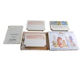 Complete Japanese Final Fantasy I II III 1 2 3 Nintendo Famicom NES NTSC-J
