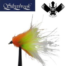12 x Silverbrook Cut Throat Cat Lure Trout Fly Size 10-Trout Fly Fishing