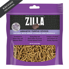 Zilla Pet Aquatic Turtle Sticks, Natural with Added 4.5 Ounce Pack of 1 