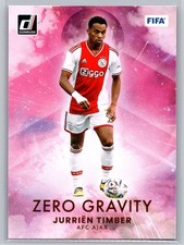 2022-23 Donruss Soccer Jurrien Timber #23 Zero Gravity Insert AFC Ajax
