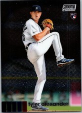 2020 Topps Stadium Club Chrome - Tyler Alexander #334 (RC) Tigers