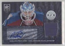 2013-14 Totally Certified Rookie Auto Jerseys Calvin Pickard #166 Auto 03uh