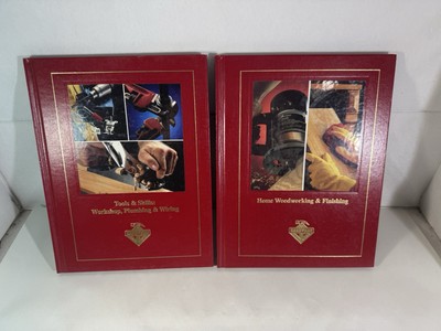 Lot of 2 Woodworking & Tools & Skills Plumbing Books by Handyman Club Of America
