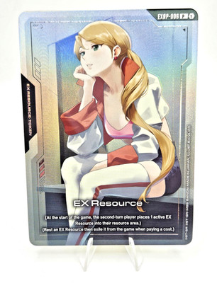 Gundam Card Game Exclusive Resource Card EXRP-006 P EX Resource Card