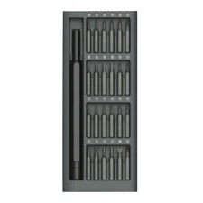 New 24 In 1 Screwdriver Set Precision Magnetic Screw Driver Kit Phillips Cross