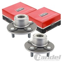 2X Mapco RADLAGER-SATZ Hinten Passend FüR Nissan 100NX Almera Sunny | 26522