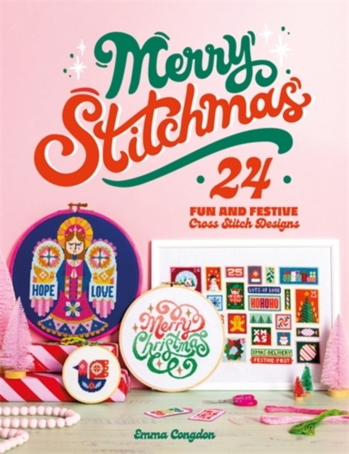 Merry Stitchmas: 24 fun and festive cross stitc. Congdon, Congdon,** - Image 3