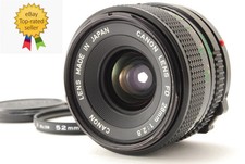 MINT Canon New FD NFD 28mm f2.8 MF Wide Angle Prime Lens FD Mount From JAPAN