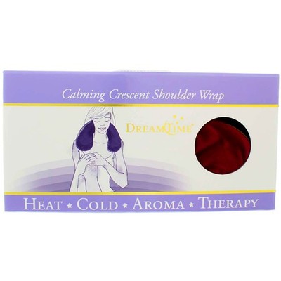 4 Pack DreamTime Aromatherapy Calming Crescent Hot And Cold Shoulder Wrap, Cr...