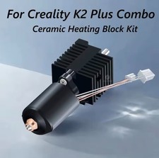 Für Creality K2 Plus 3D Drucker Hotend Kit Extruder Set 0.4mm Düse Nozzle