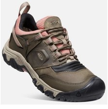 KEEN Women s Size 7.5 RIDGE FLEX WATERPROOF HIKING SHOES with Heel Lock -New