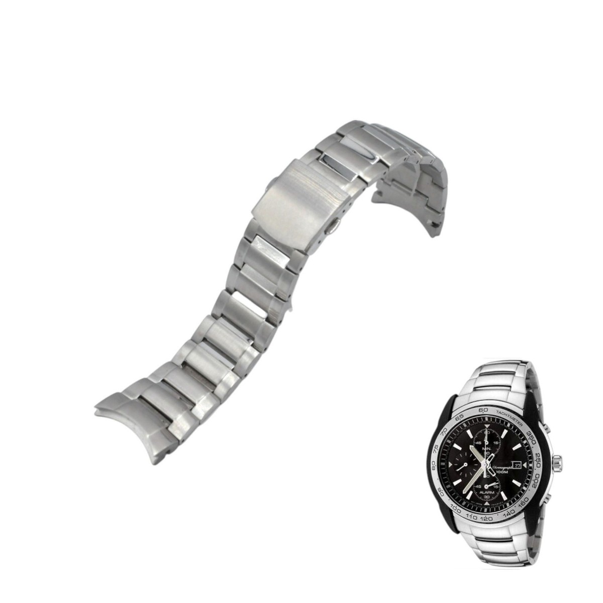 SNAB95 7T62-0HT0 26mm Stainless Steel Watch Bracelet For Seiko | eBay