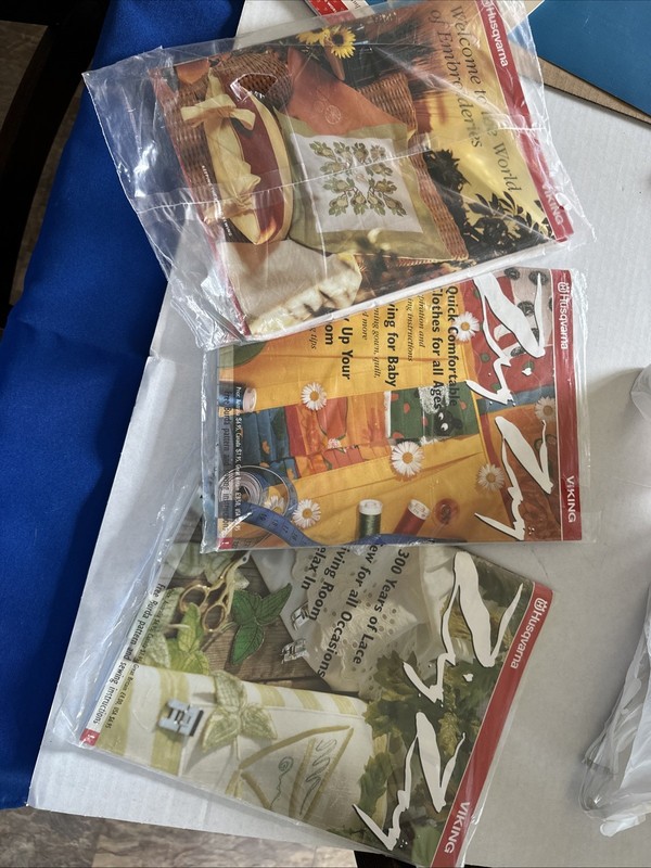 3 Viking Zig Zag Magazines Husqvarna Vol 13 Burda. 1 Is Welcome To The World…