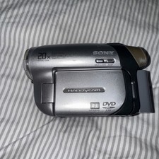 Sony Handycam DCR-DVD92E Handheld Mini DVD Camcorder Silver Tested