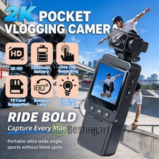 2K HD Vlogging Camera Wifi Pocket Sports Action Camera Video Audio Camcorder
