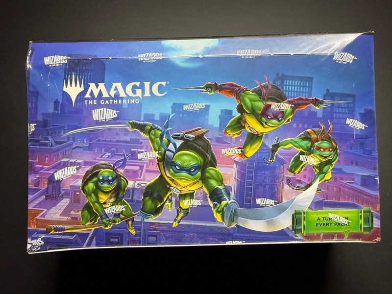 MTG Magic TMNT Teenage Mutant Ninja Turtles PLAY Booster Box SEALED!