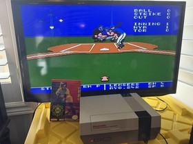 NES Bo Jackson Baseball CIB Complete Tested Nintendo Data East Authentic Rare