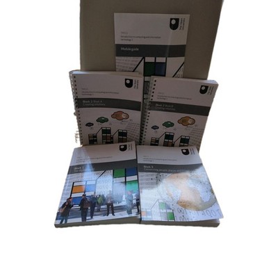 Open University TM111 Module Books Introduction to Computing and Technology