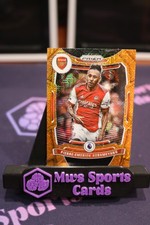 Pierre- Emerick Aubameyang Orange Mojo 2021-2022 Prizm Premier League
